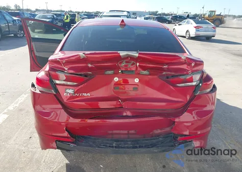 2018 Hyundai Elantra Sel z USA, uszkodzony, nr VIN 5NPD84LFXJH223118